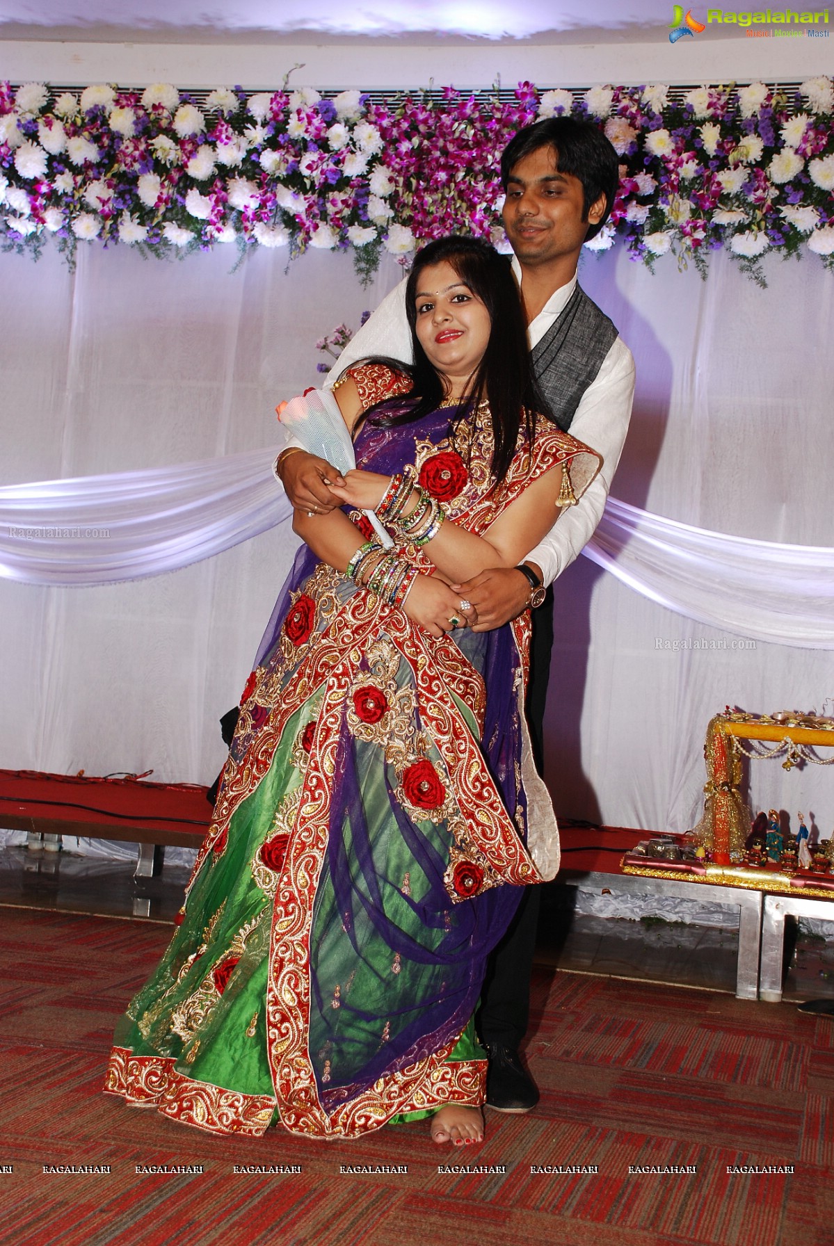 Anupam and Jyothi Mehndi Ceremony and Dholki Geet at Hotel Jalpaan