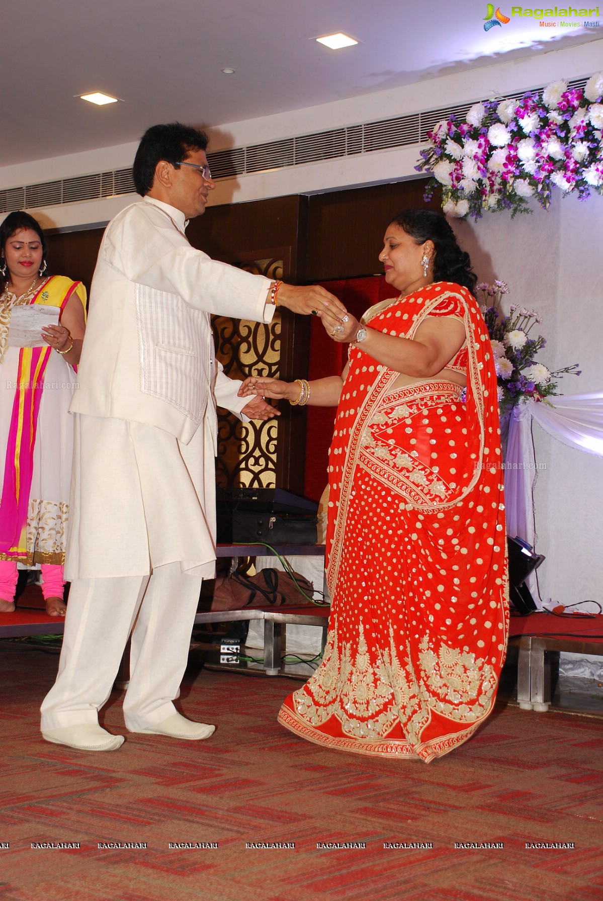 Anupam and Jyothi Mehndi Ceremony and Dholki Geet at Hotel Jalpaan