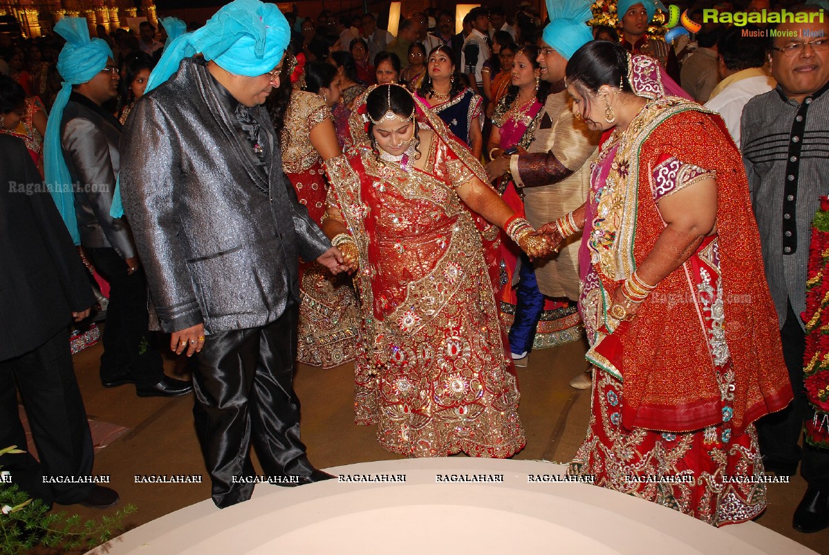 Wedding Ceremony of Anupam-Jyothi at Imperial Gardens, Secunderabad