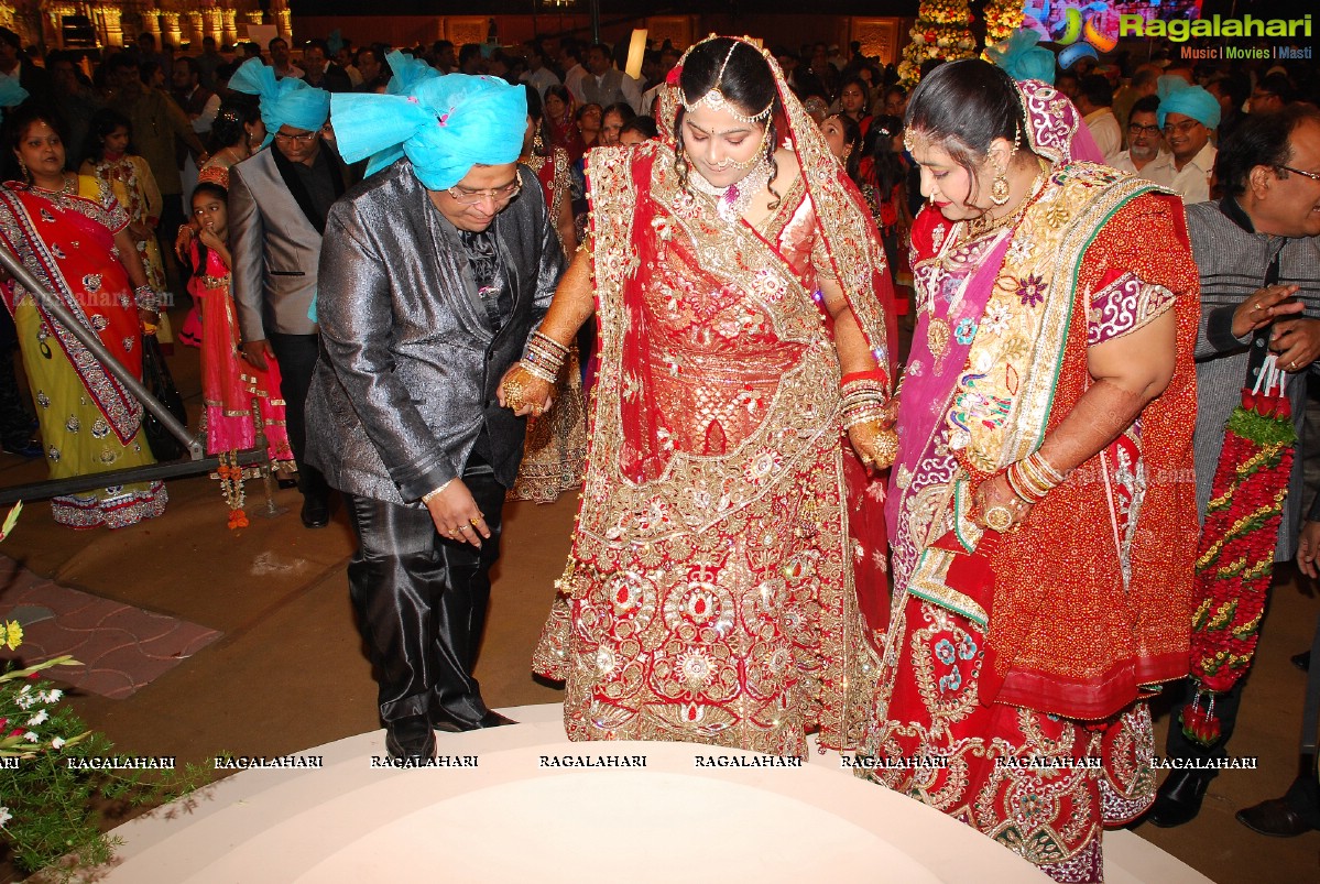 Wedding Ceremony of Anupam-Jyothi at Imperial Gardens, Secunderabad