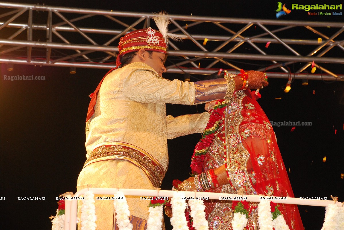 Wedding Ceremony of Anupam-Jyothi at Imperial Gardens, Secunderabad