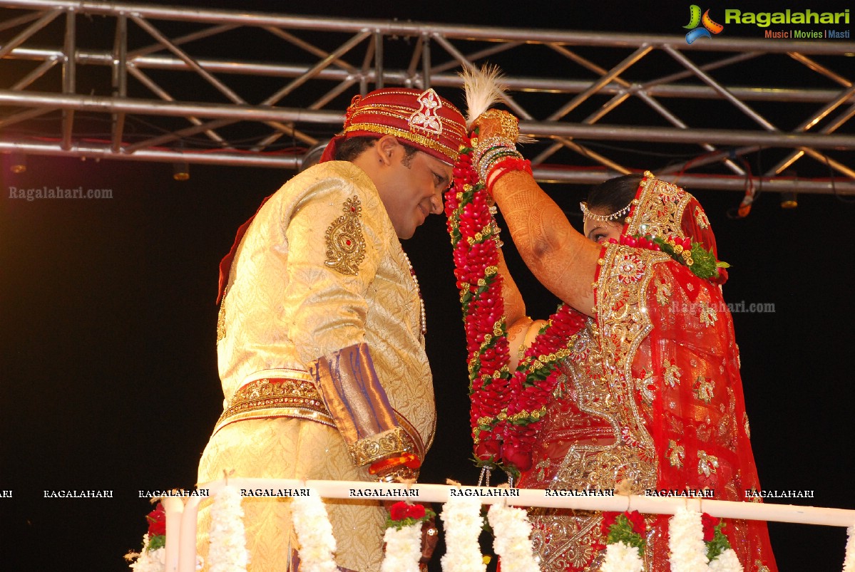 Wedding Ceremony of Anupam-Jyothi at Imperial Gardens, Secunderabad