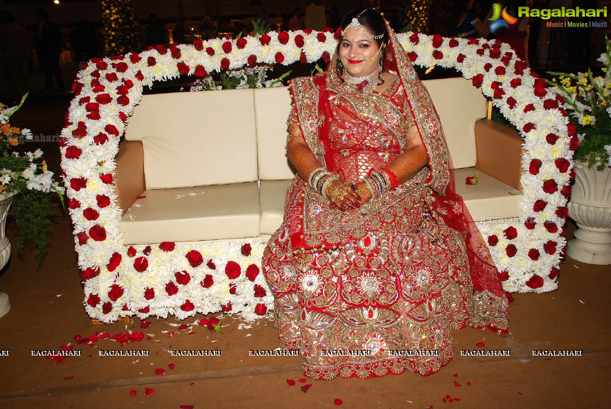 Wedding Ceremony of Anupam-Jyothi at Imperial Gardens, Secunderabad