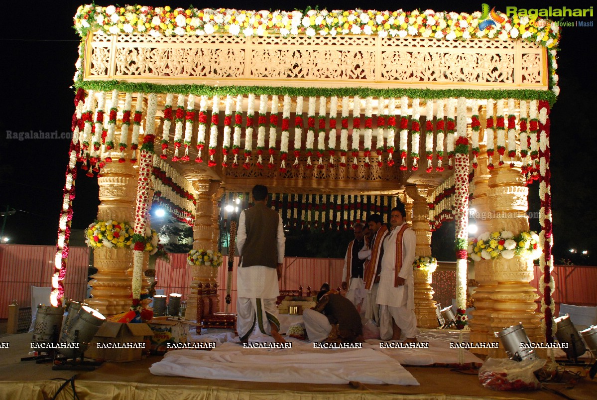 Wedding Ceremony of Anupam-Jyothi at Imperial Gardens, Secunderabad