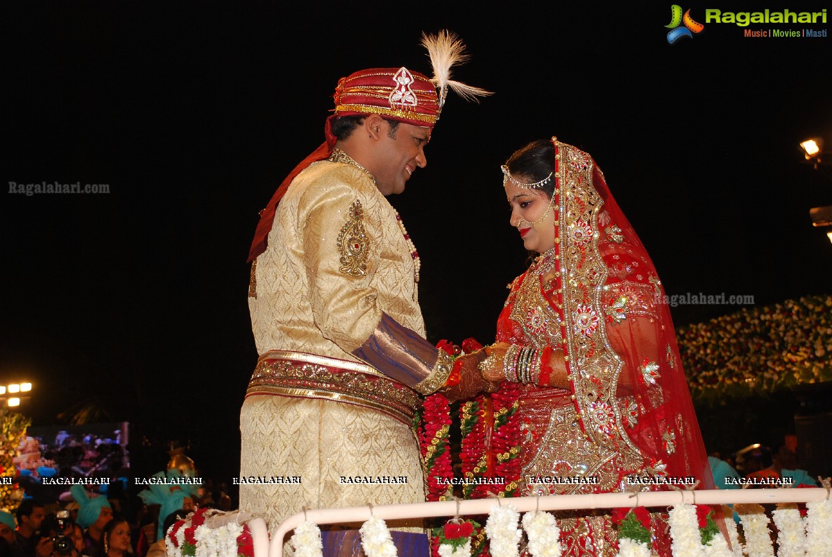 Wedding Ceremony of Anupam-Jyothi at Imperial Gardens, Secunderabad