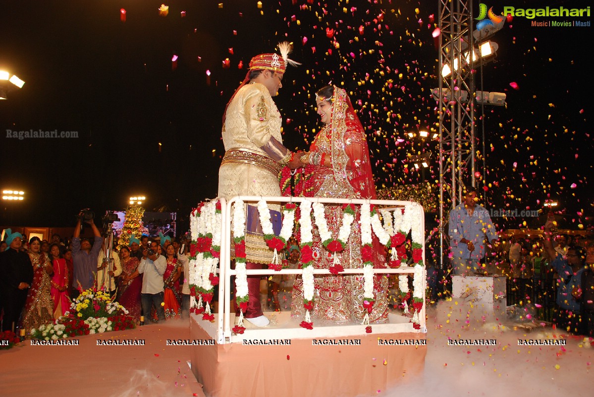 Wedding Ceremony of Anupam-Jyothi at Imperial Gardens, Secunderabad