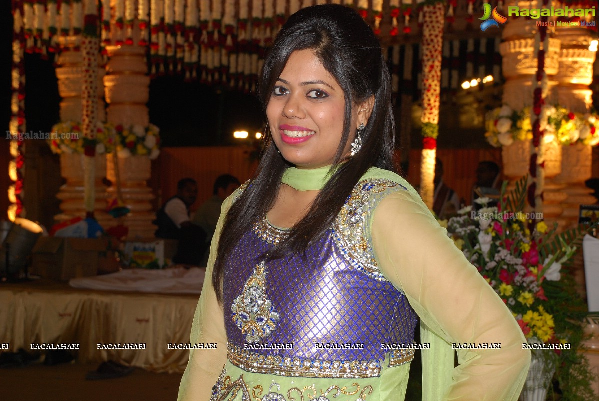 Wedding Ceremony of Anupam-Jyothi at Imperial Gardens, Secunderabad