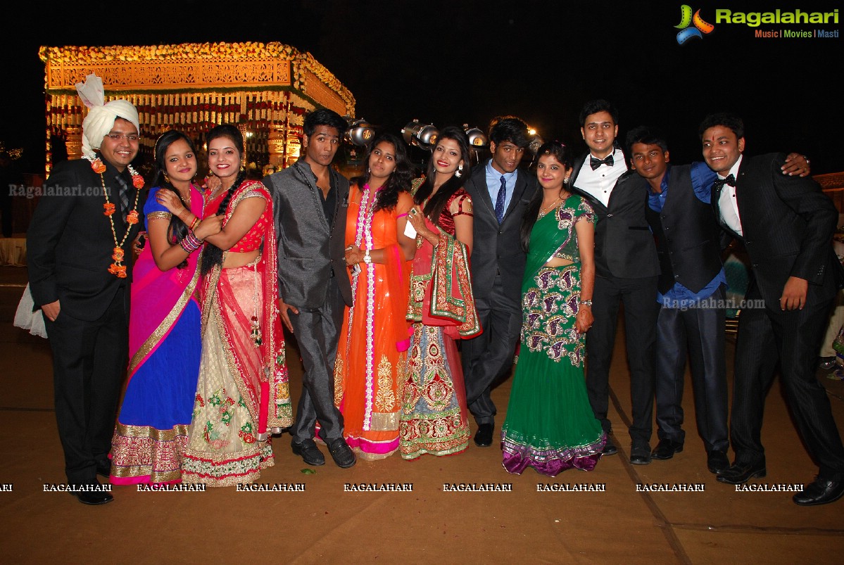 Wedding Ceremony of Anupam-Jyothi at Imperial Gardens, Secunderabad