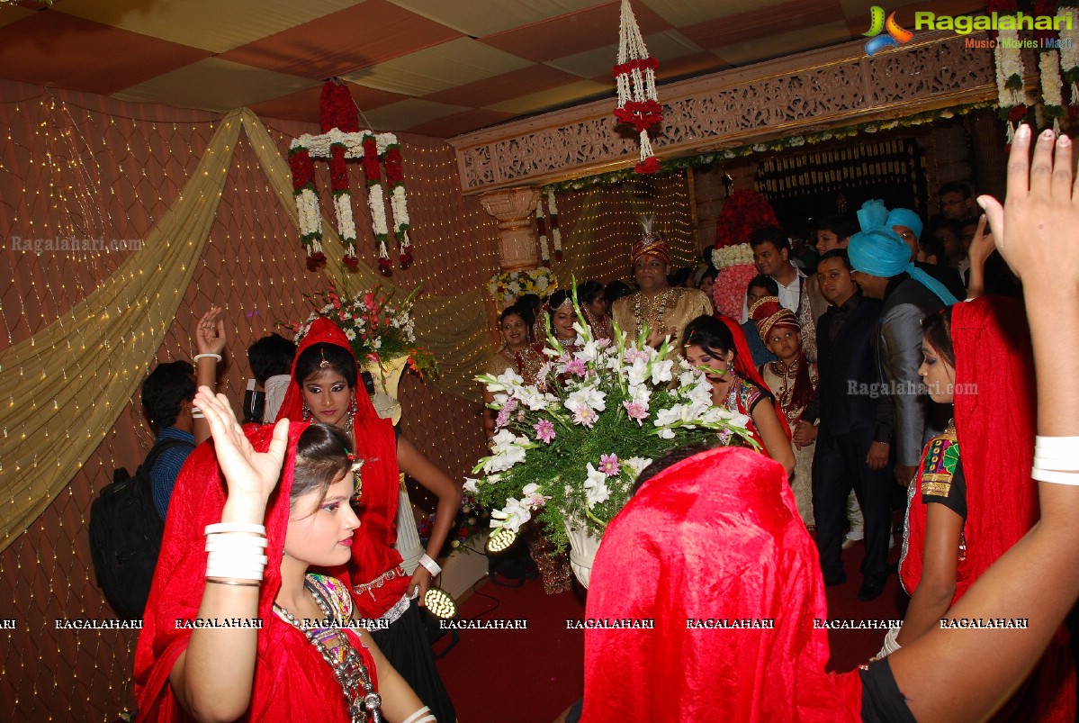Wedding Ceremony of Anupam-Jyothi at Imperial Gardens, Secunderabad