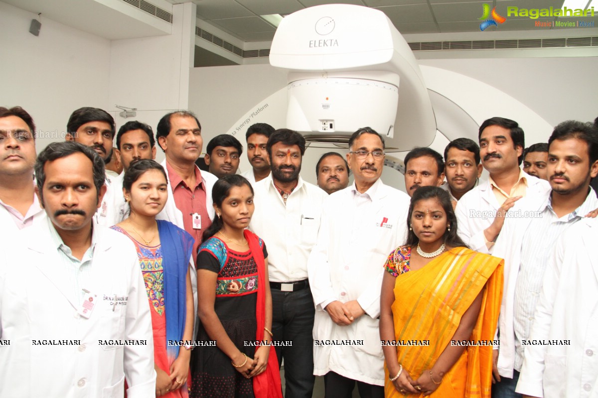 Nandamuri Balakrishna launches Apsara Linear at Basavatarakam Indo American Cancer Hospital & Research Institute