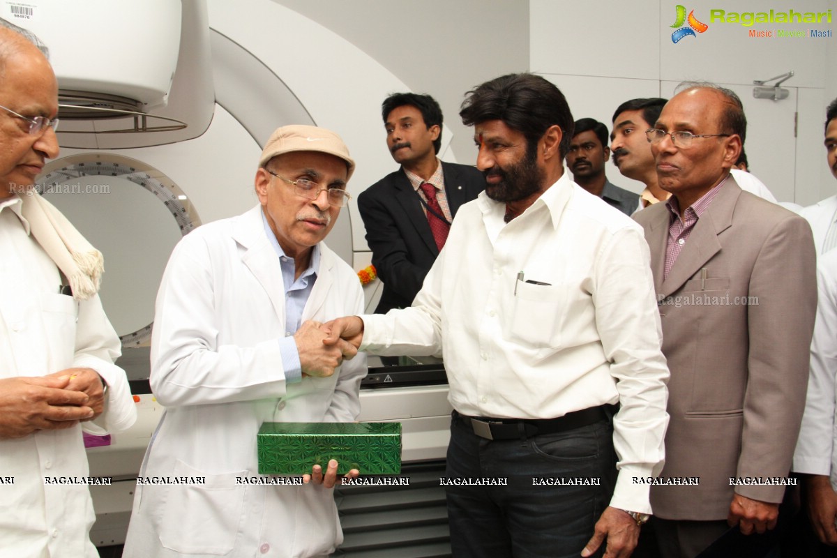 Nandamuri Balakrishna launches Apsara Linear at Basavatarakam Indo American Cancer Hospital & Research Institute