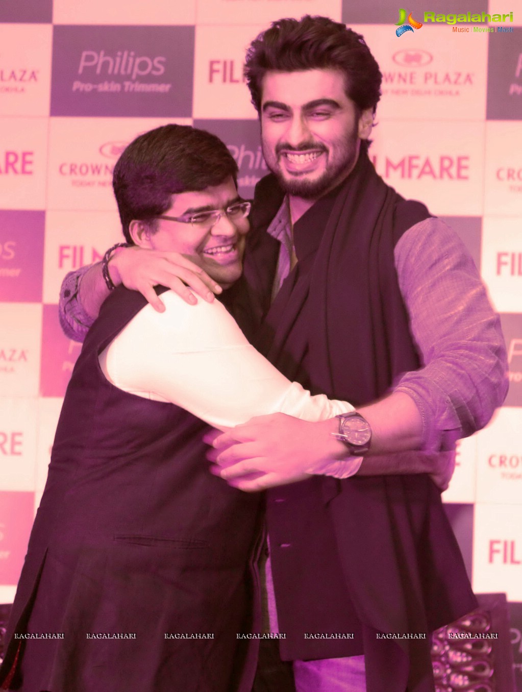 Arjun Kapoor launches the latest issue of 'Filmfare' Magazine, New Delhi