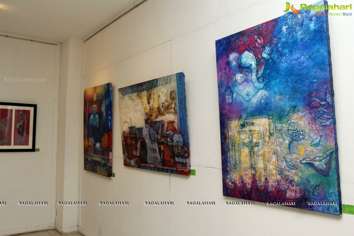 Art Exhibition by Lopa Mudra at State Art Gallery