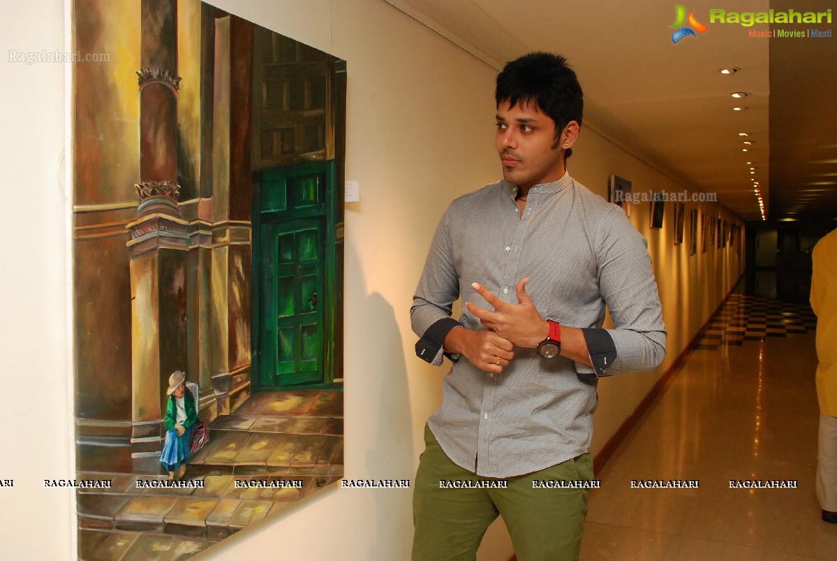 Art Life @ 55 - Debut Solo Art Show by Radha Valluri Rao  at Muse Art Gallery