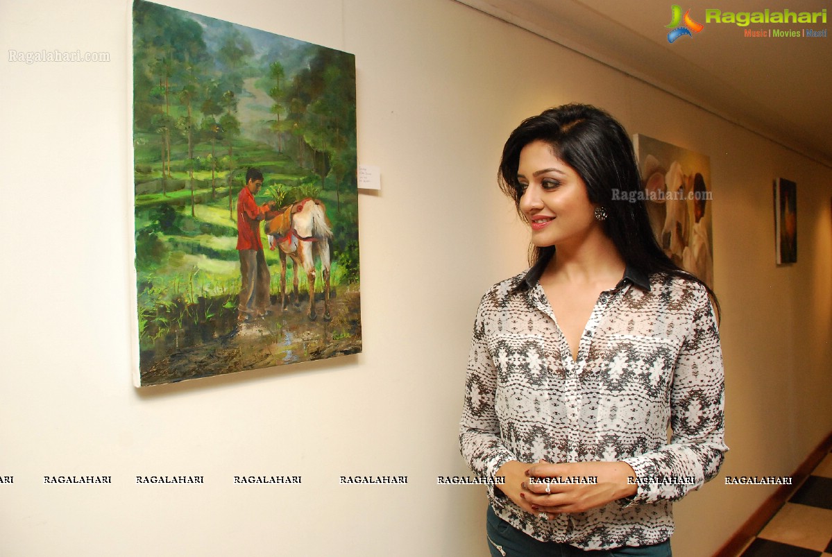 Art Life @ 55 - Debut Solo Art Show by Radha Valluri Rao  at Muse Art Gallery