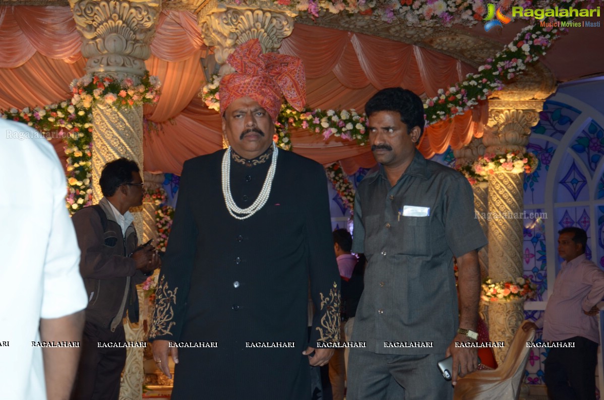 Grand Wedding Reception of Ashish and Ravisha at Novotel, Hyderabad