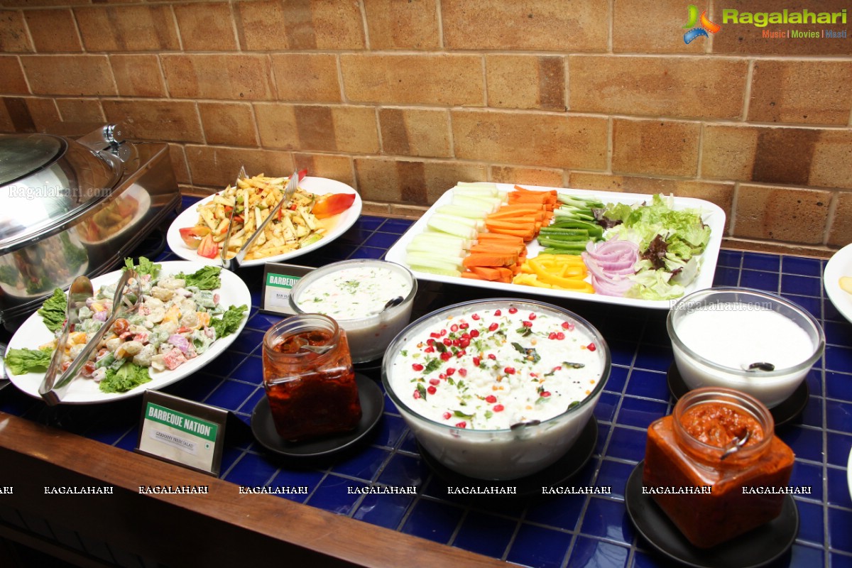 Nikitha Narayan launches Barbeque Nation Outlet at Gachibowli, Hyderabad