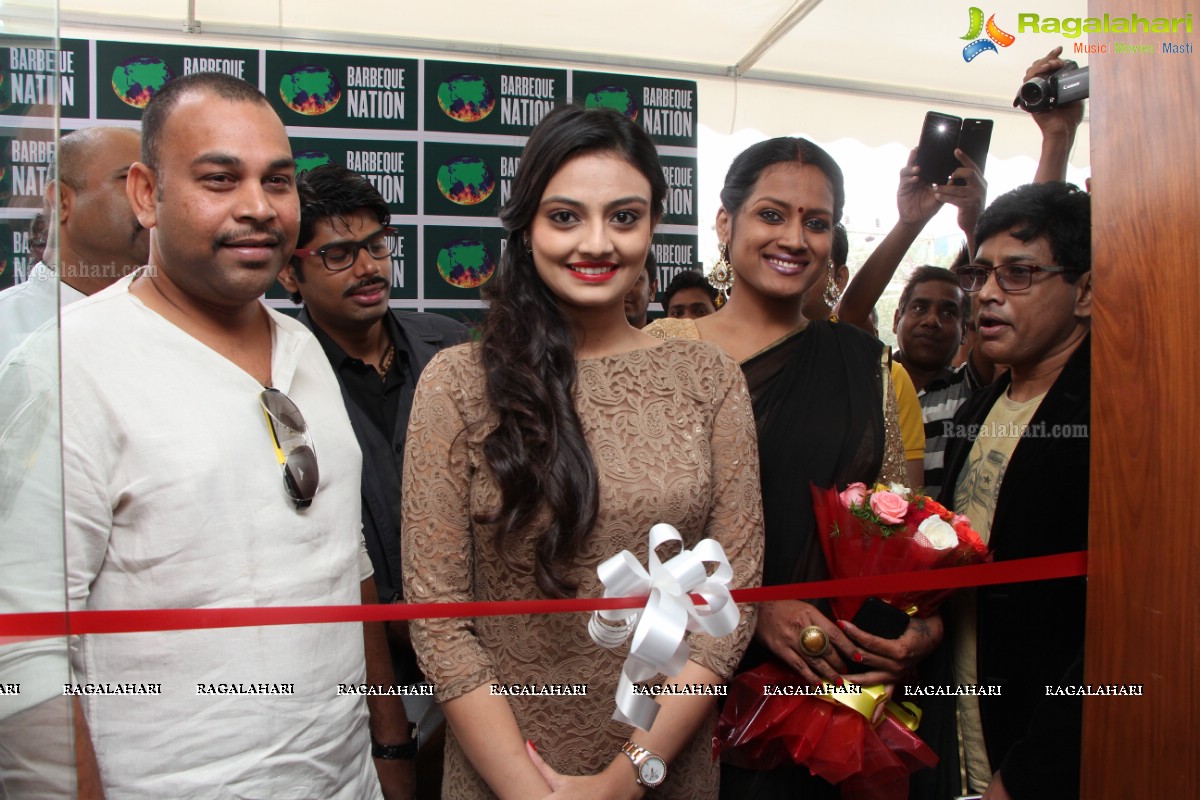 Nikitha Narayan launches Barbeque Nation Outlet at Gachibowli, Hyderabad