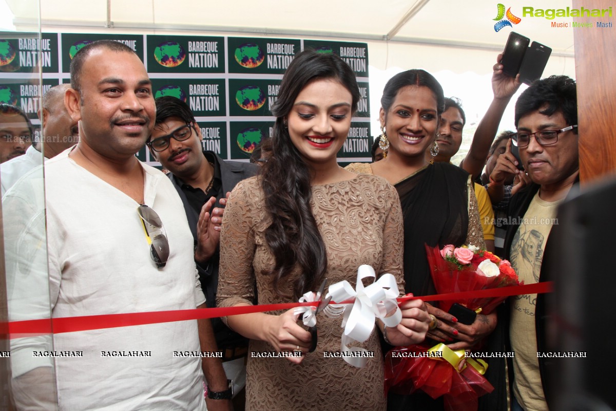 Nikitha Narayan launches Barbeque Nation Outlet at Gachibowli, Hyderabad