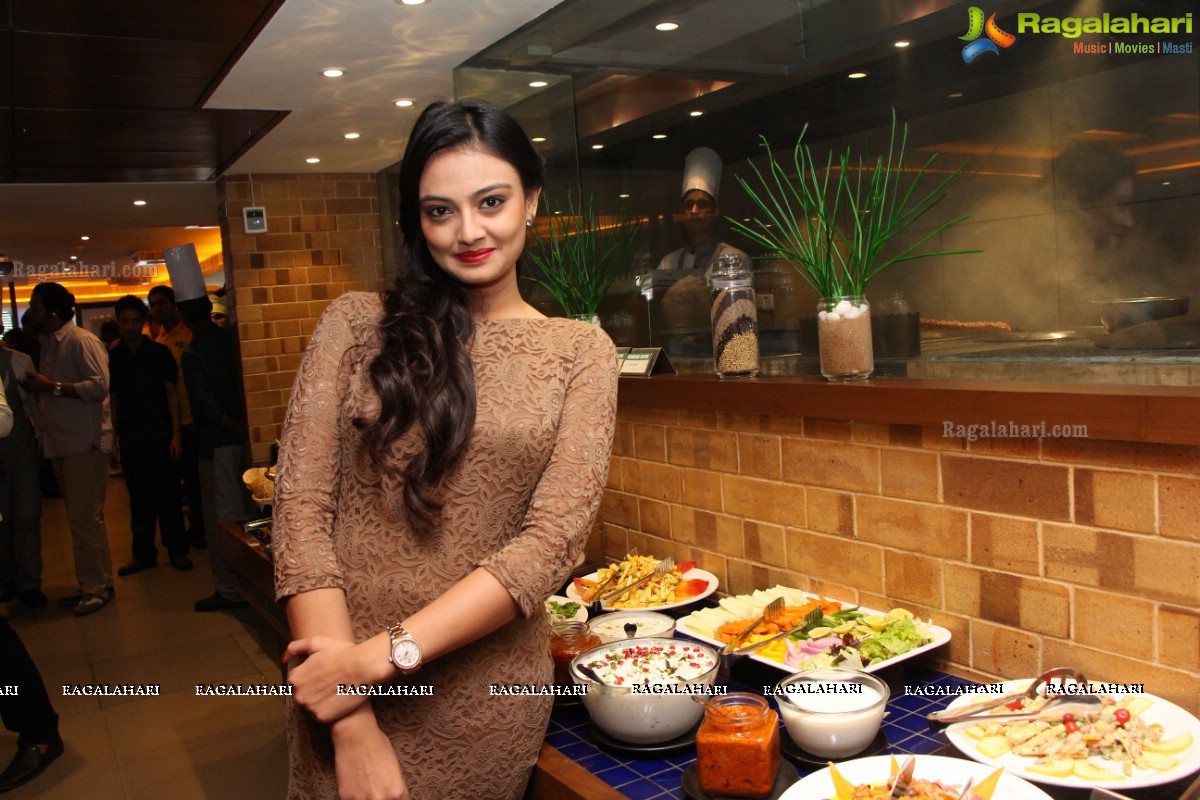 Nikitha Narayan launches Barbeque Nation Outlet at Gachibowli, Hyderabad