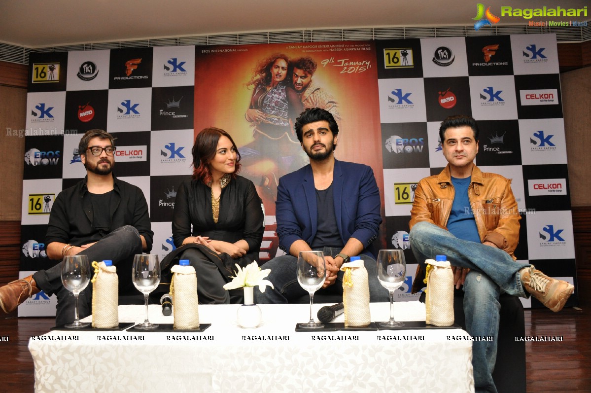 Tevar Press Meet, Hyderabad