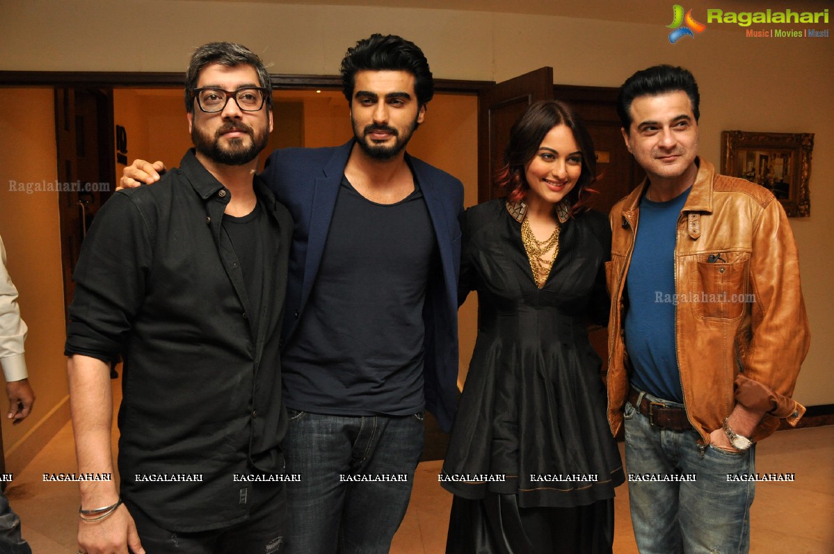 Tevar Press Meet, Hyderabad