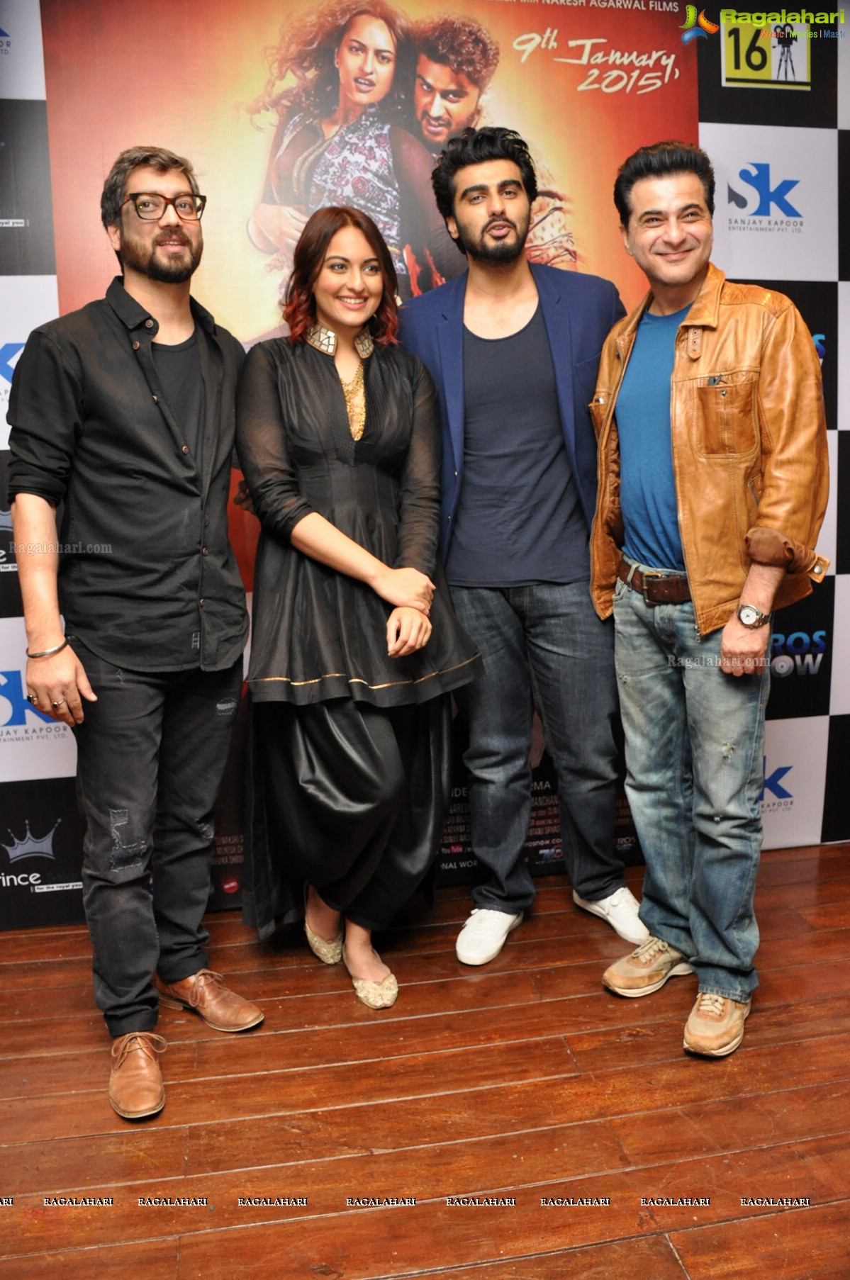 Tevar Press Meet, Hyderabad