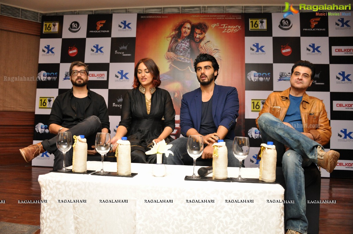 Tevar Press Meet, Hyderabad