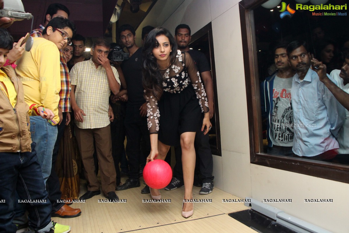Rakul Preet Singh launches Chill and Thrill Sports Bar, Hyderabad