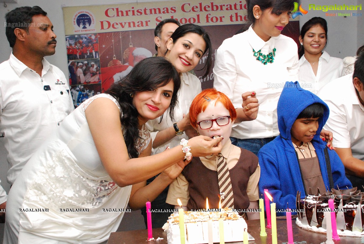 Christmas Celebrations 2014 at Devnar School For The Blind, Hyderabad