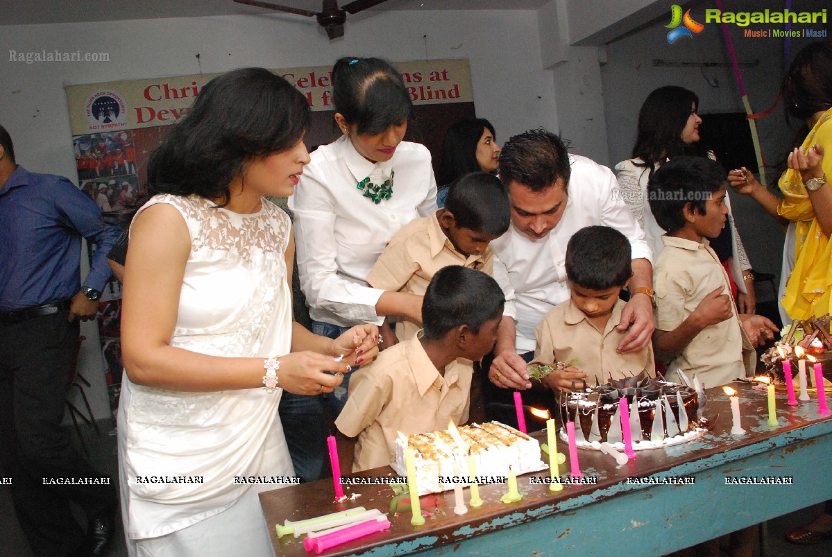 Christmas Celebrations 2014 at Devnar School For The Blind, Hyderabad