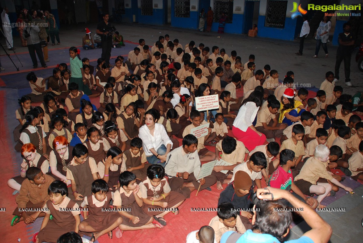 Christmas Celebrations 2014 at Devnar School For The Blind, Hyderabad