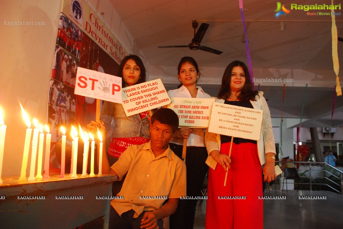 Christmas Celebrations 2014 at Devnar School For The Blind, Hyderabad