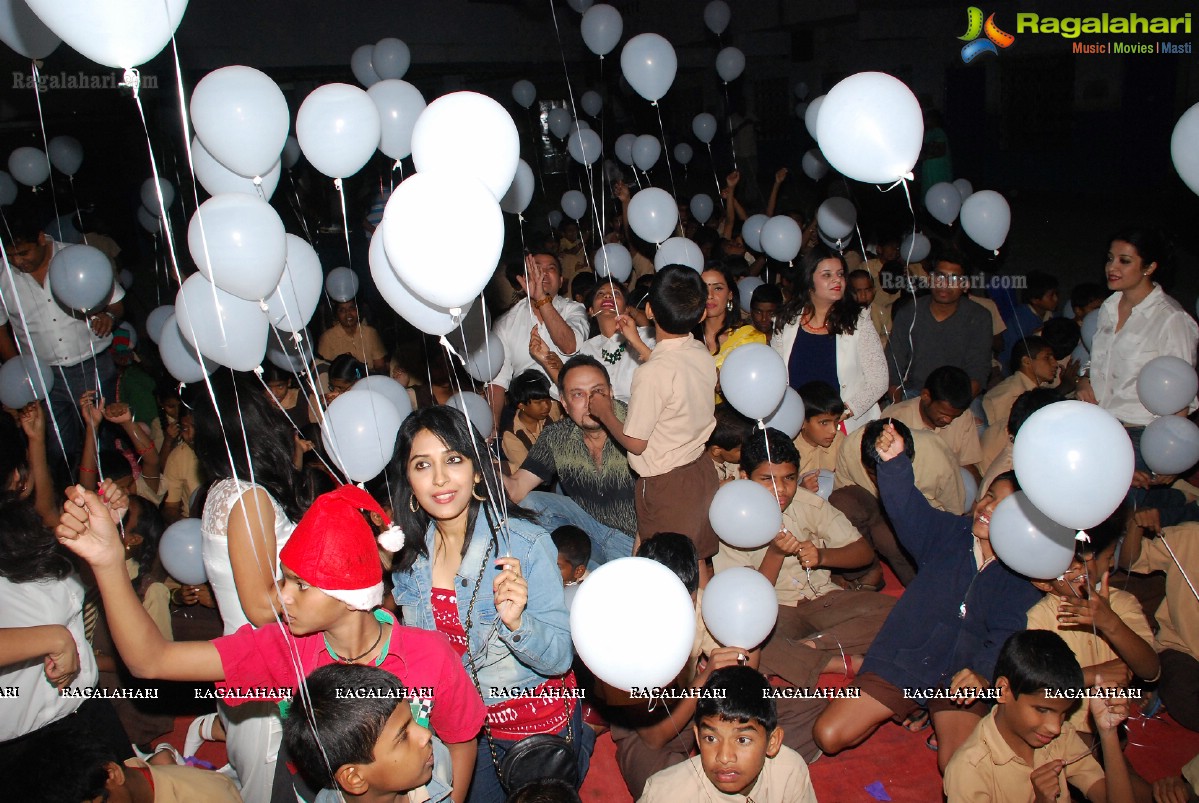 Christmas Celebrations 2014 at Devnar School For The Blind, Hyderabad