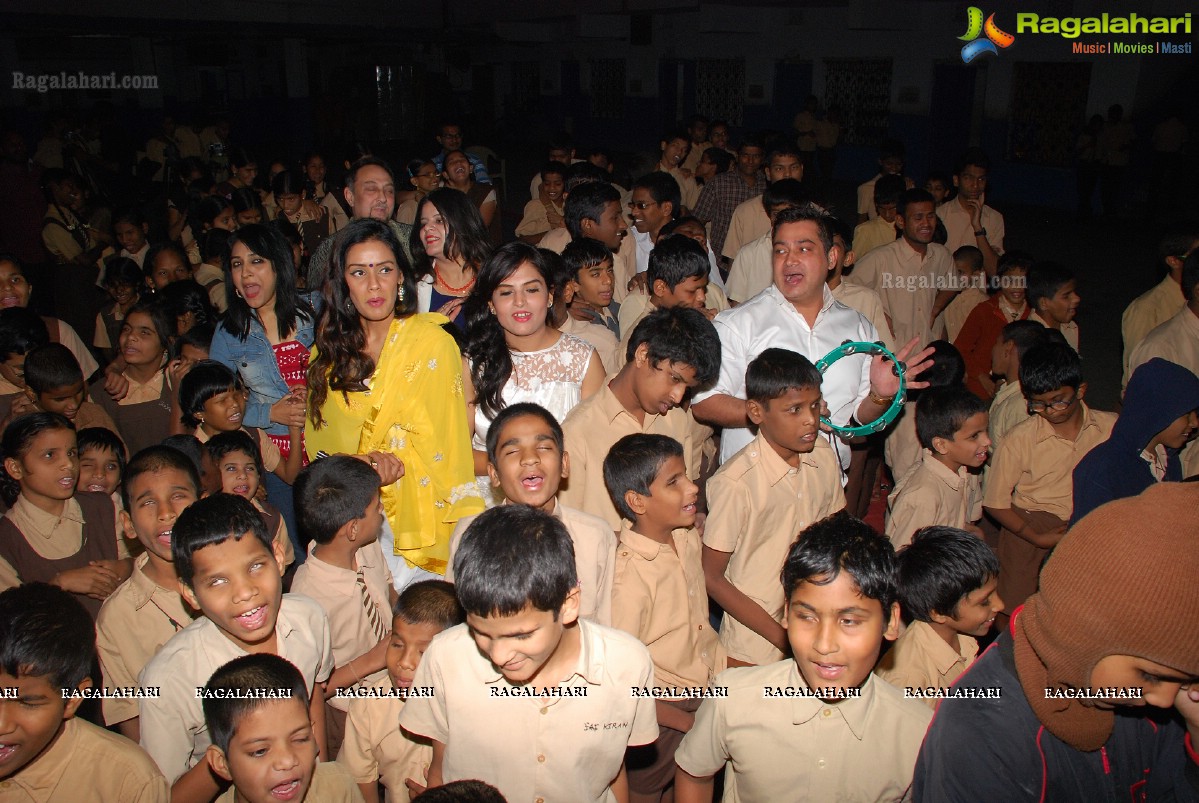 Christmas Celebrations 2014 at Devnar School For The Blind, Hyderabad