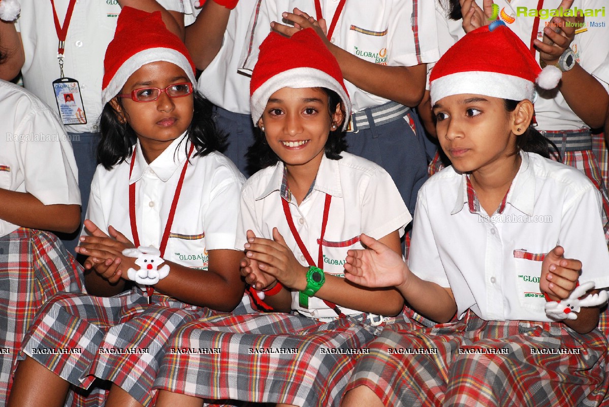 Christmas Tree Lightning Ceremony 2014 at Hotel Novotel, Hyderabad