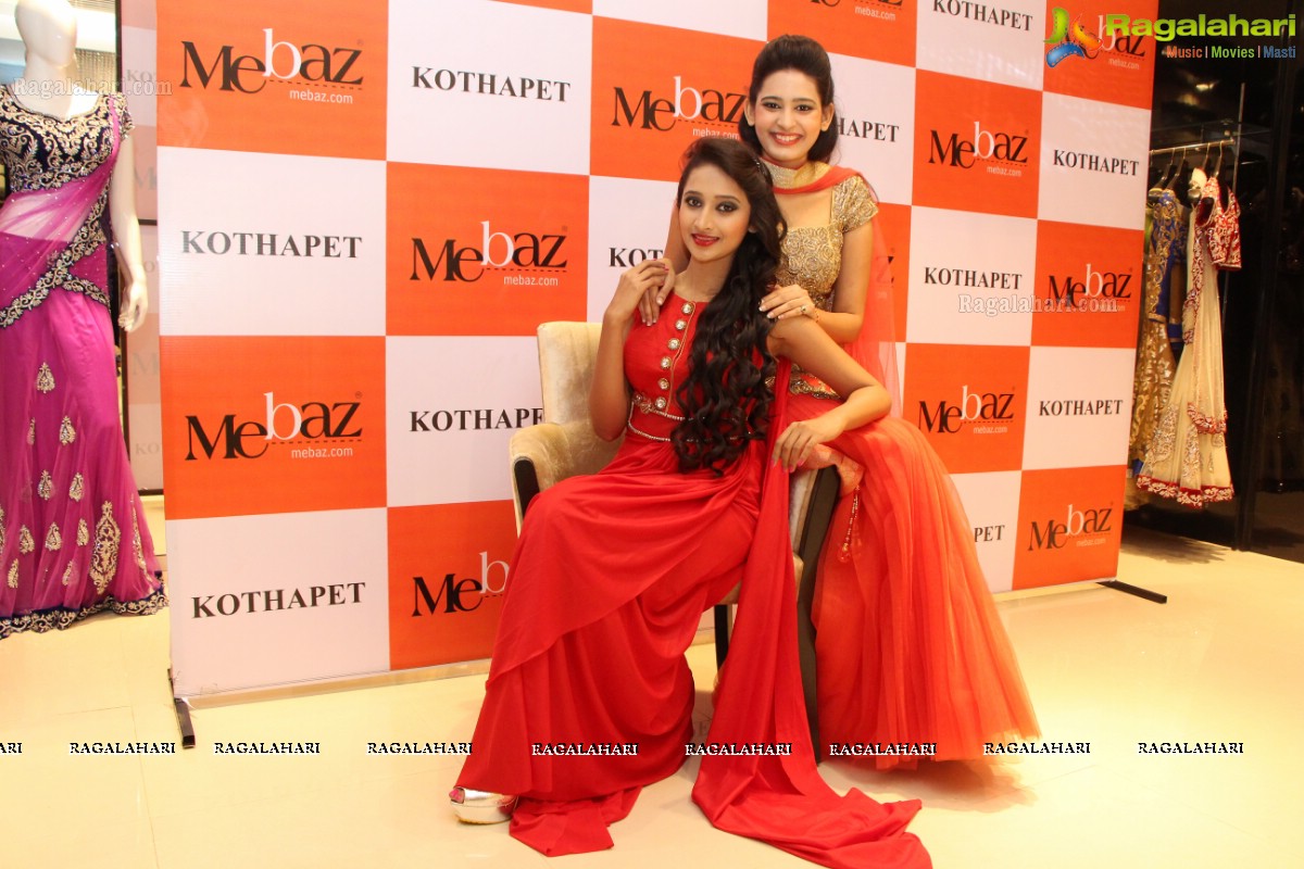 Mebaz Cocktail Saree Collection Launch