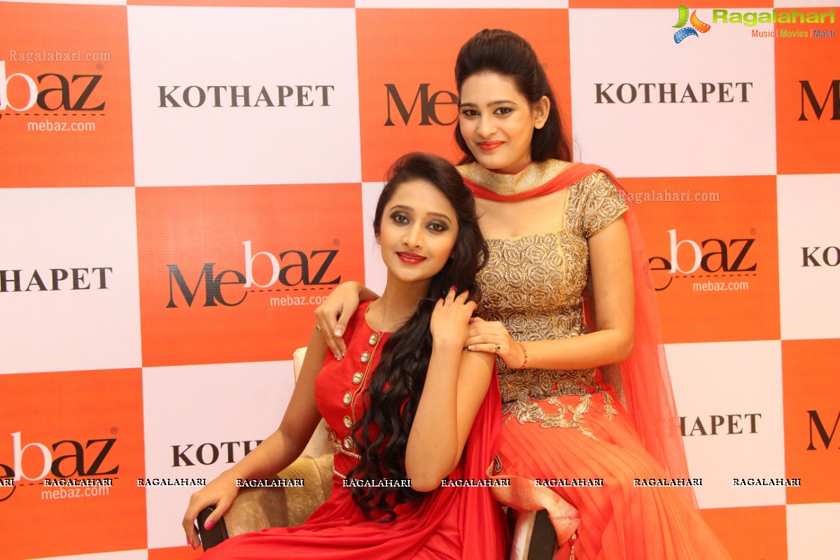 Mebaz Cocktail Saree Collection Launch