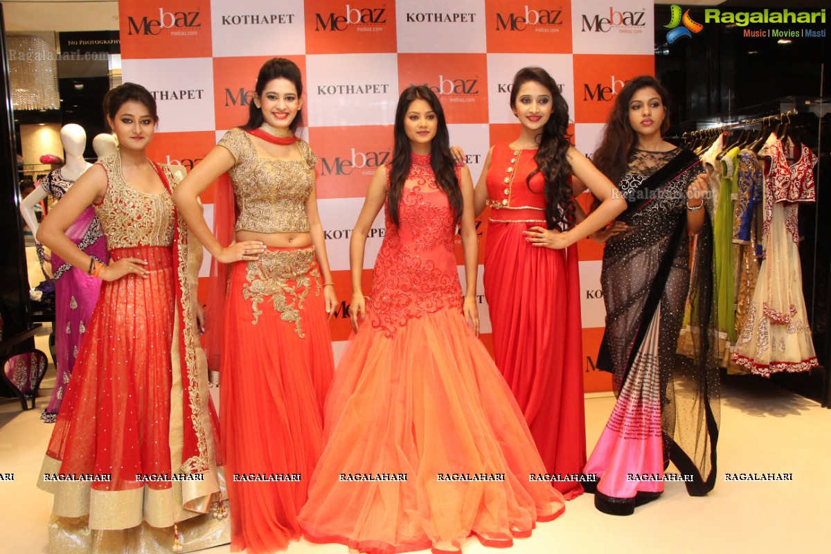 Mebaz Cocktail Saree Collection Launch