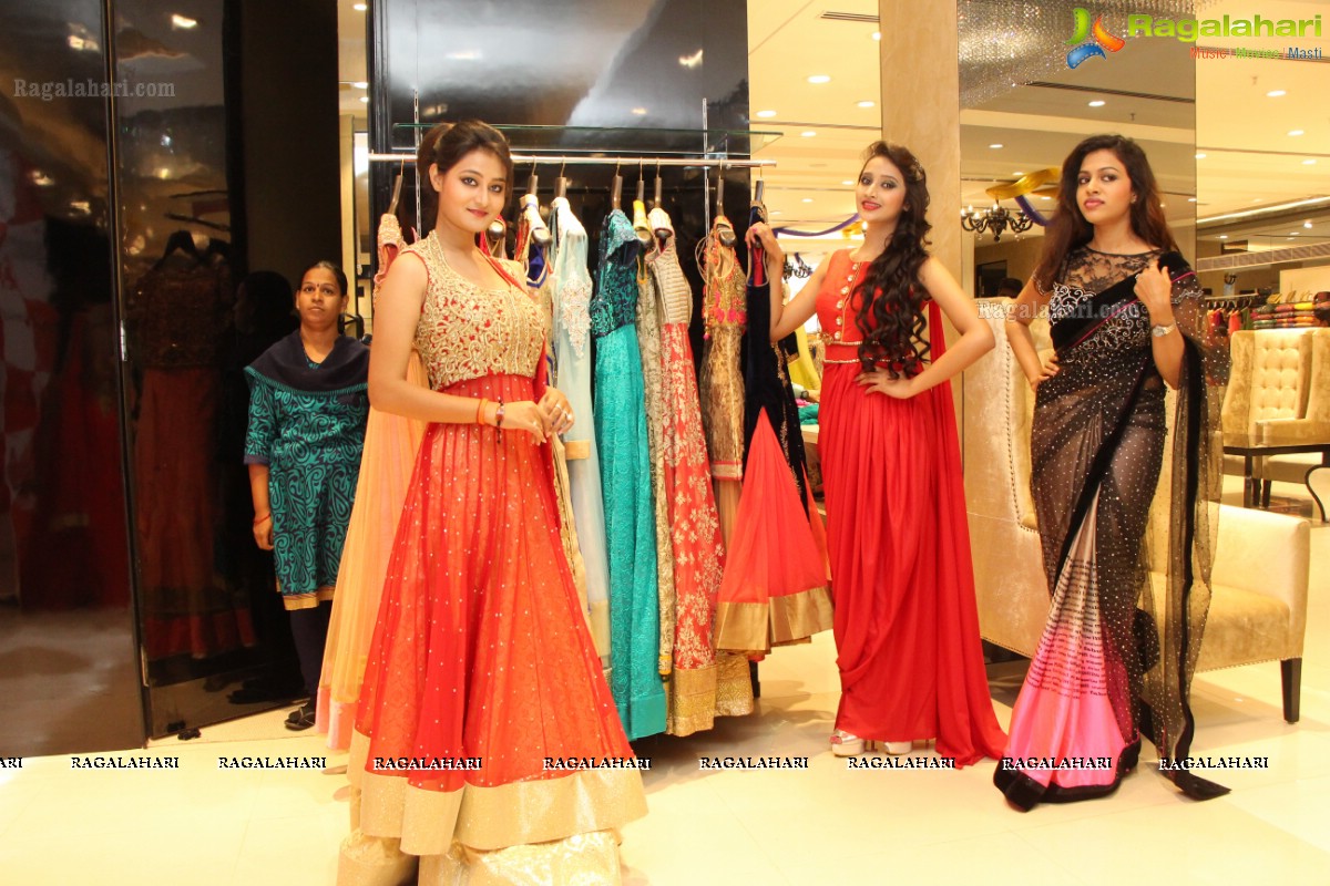 Mebaz Cocktail Saree Collection Launch