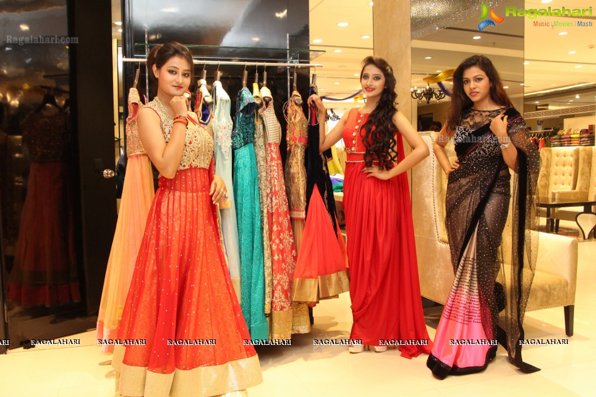 Mebaz Cocktail Saree Collection Launch