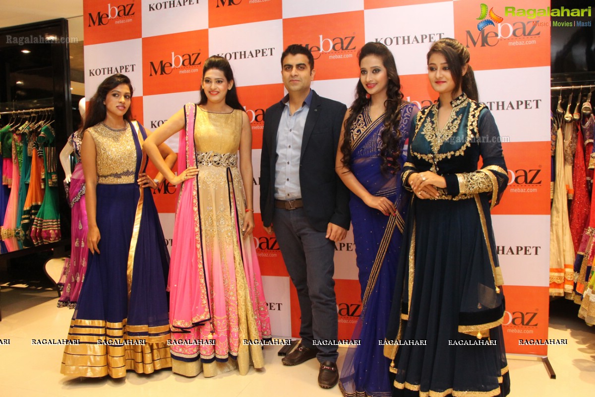 Mebaz Cocktail Saree Collection Launch