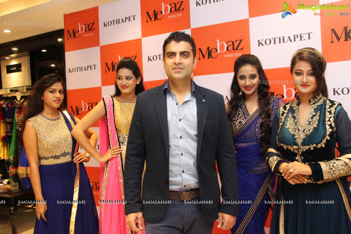 Mebaz Cocktail Saree Collection Launch