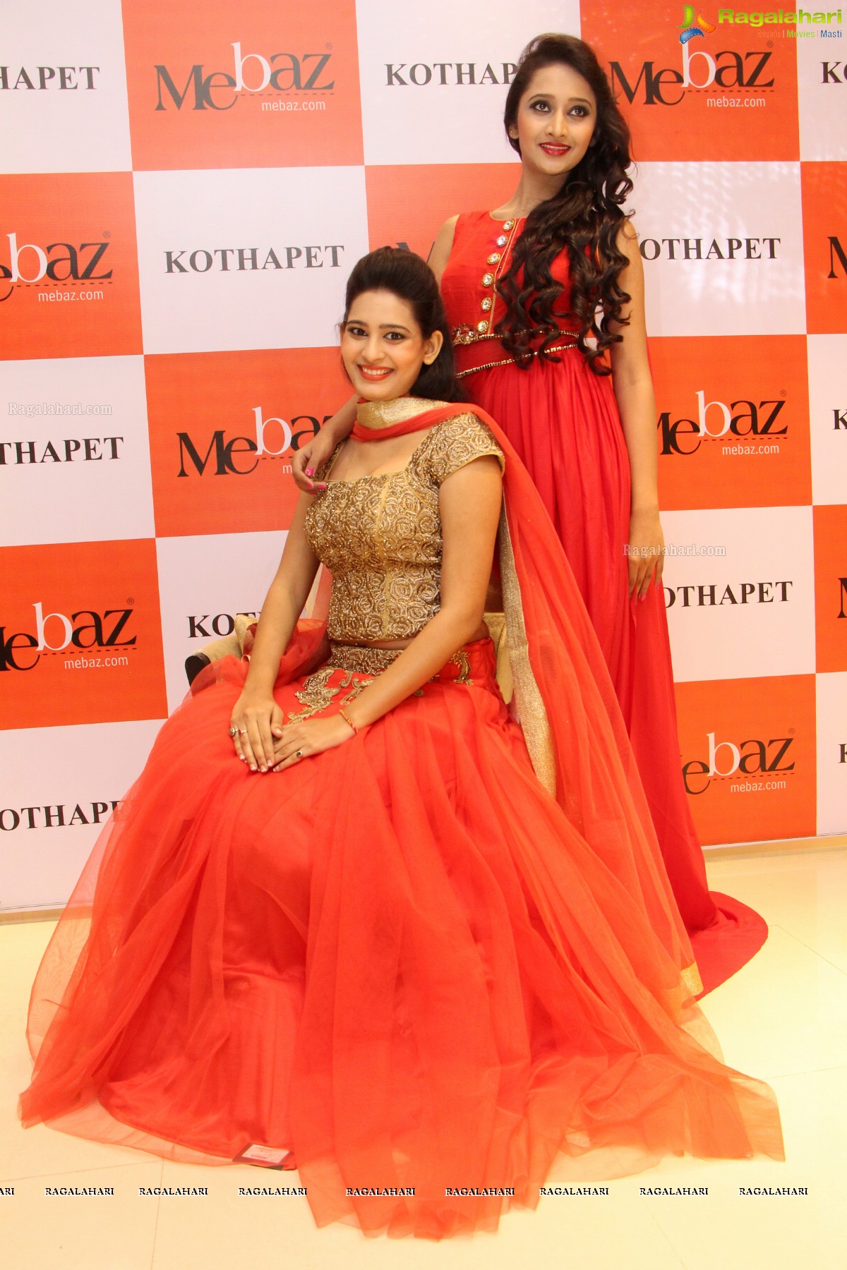 Mebaz Cocktail Saree Collection Launch