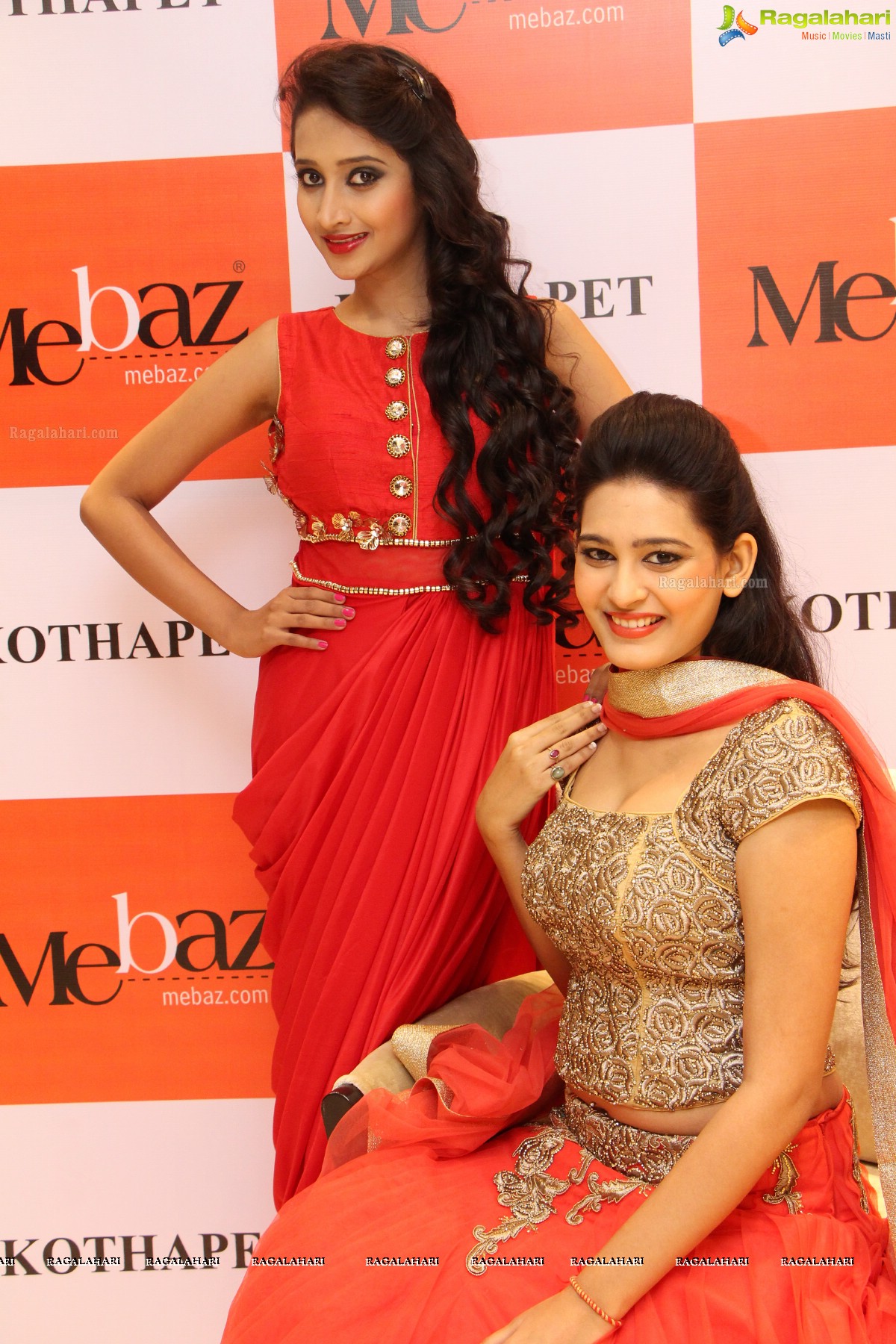 Mebaz Cocktail Saree Collection Launch