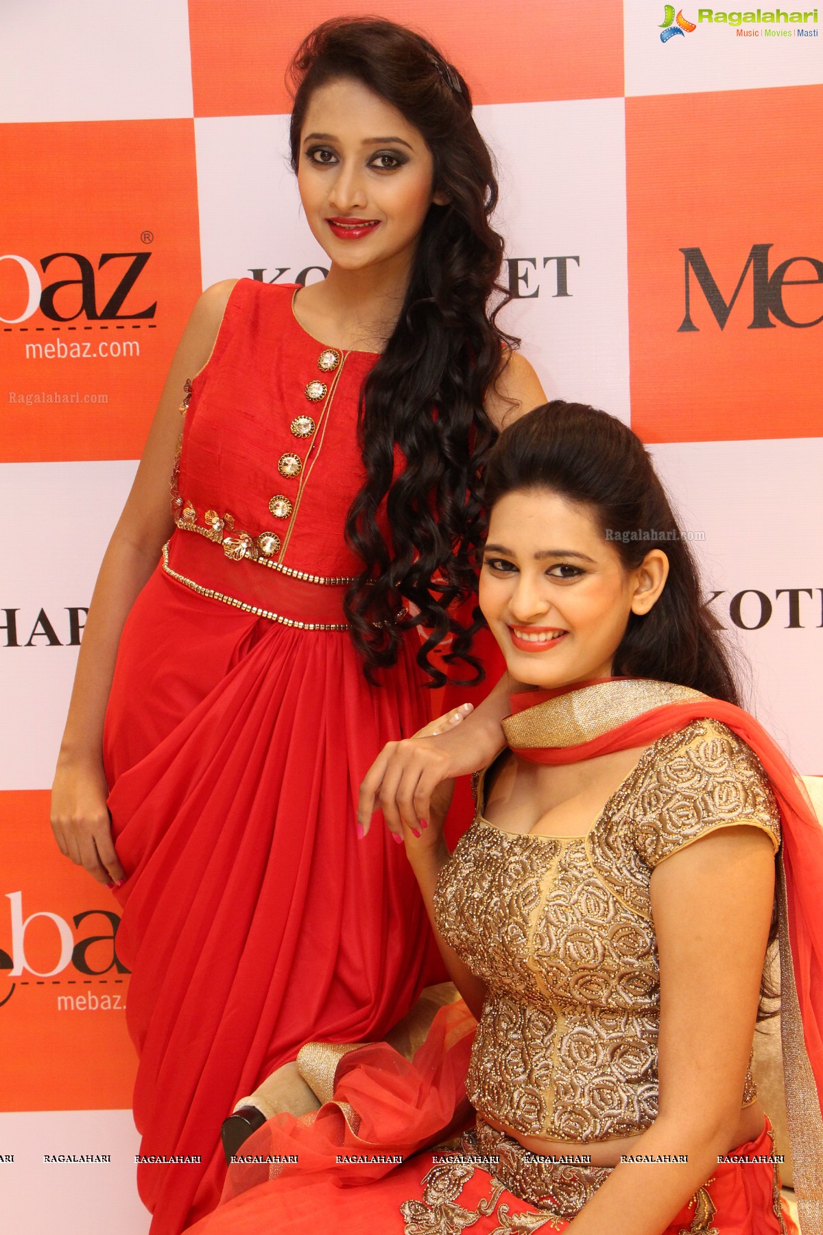 Mebaz Cocktail Saree Collection Launch