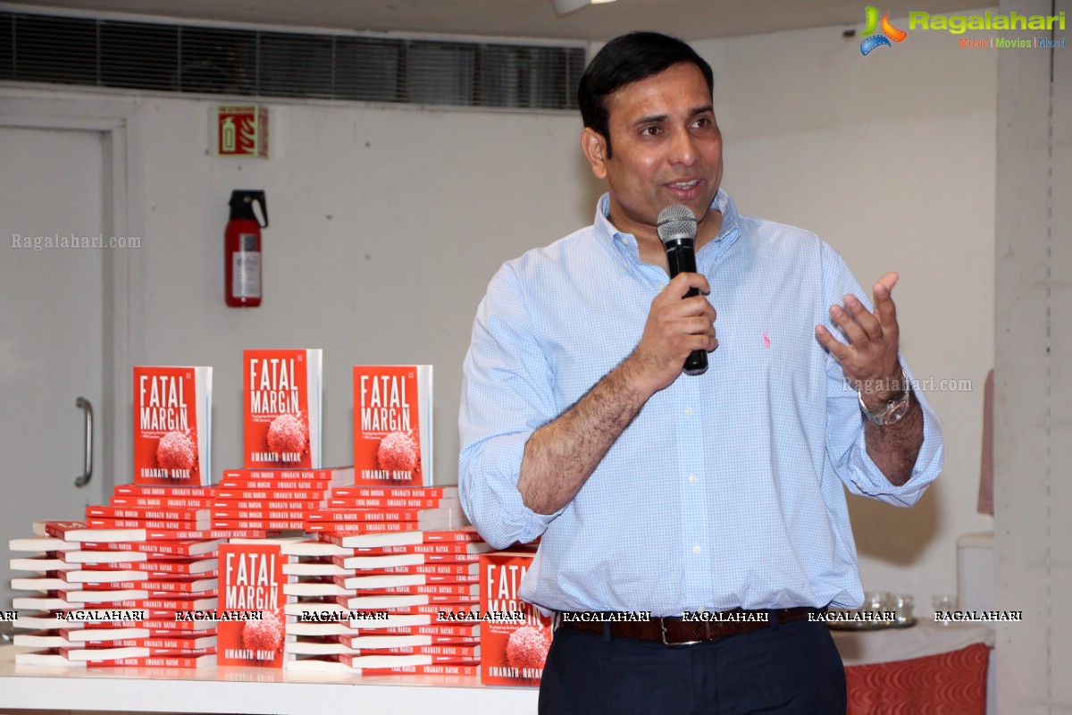 VVS Laxman launches Fatal Margin Book