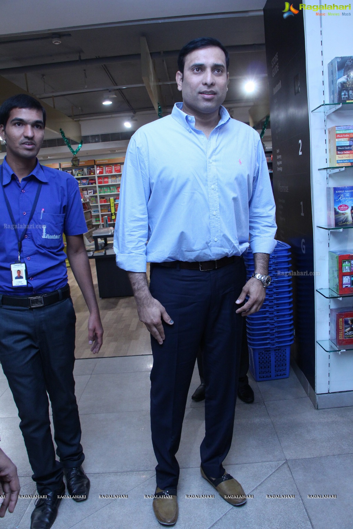 VVS Laxman launches Fatal Margin Book