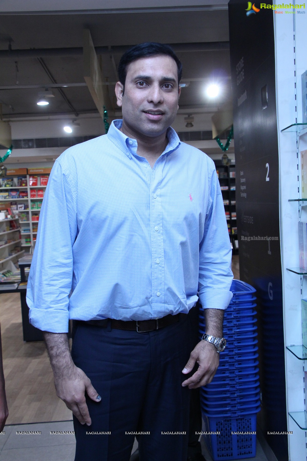 VVS Laxman launches Fatal Margin Book