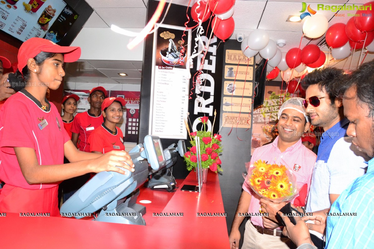 Sudheer Babu launched KFC at The Forum Sujana Mall, Hyderabad